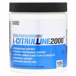 L-цитруллин EVLution Nutrition L-Citrulline 2000 200 грамм
