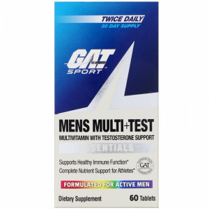 Мультивитамины для мужчин GAT Sport Mens Multi Test 60 таблеток