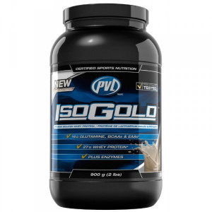 Протеин (изолят, гидролизат) PVL ISO GOLD 908 грамм