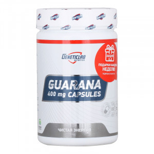 Гуарана GeneticLab Nutrition Guarana 400 мг 60 капсул