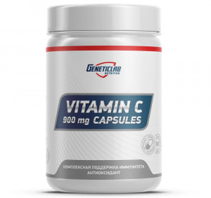 Витамин C GeneticLab Nutrition Vitamin C 900 мг 60 капсул