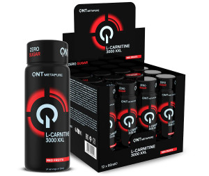 L-карнитин QNT L-Carnitine 3000 Shot 80 мл x 12 флаконов