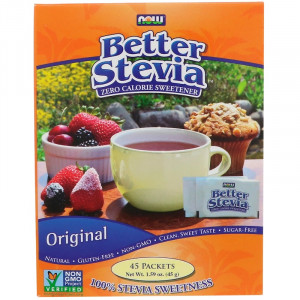 Now Foods Better Stevia 45 пакетиков