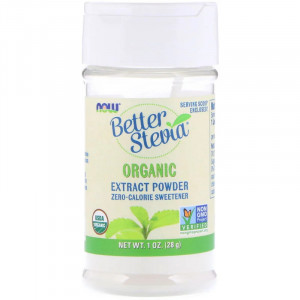 Now Foods Better Stevia Extract Powder 28 грамм