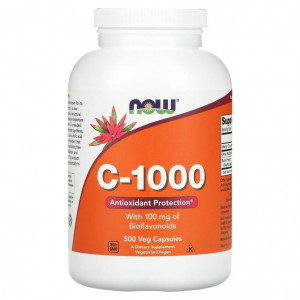 Витамин C Now Foods C-1000 500 капсул