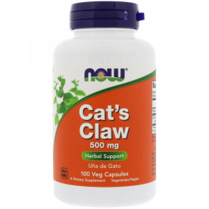 Now Foods Cat's Claw 500 мг 100 капсул