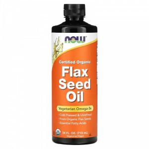 Льняное масло Now Foods Flax Seed Oil 710 мл