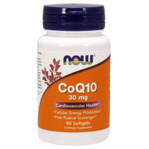 Коэнзим Q10 Now Foods CoQ10 30 мг Softgels 90 капсул