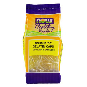 Now Foods Double «00» Gelatin Caps 250 Empty Capsules 750 капсул