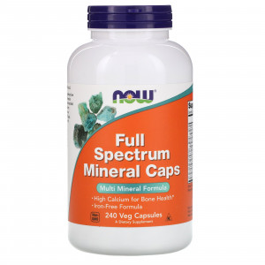 Минеральный комплекс Now Foods Full Spectrum Mineral Caps 240 капсул