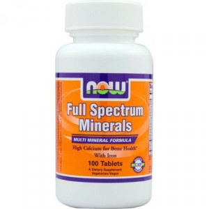 Минеральный комплекс Now Foods Full Spectrum Minerals 100 таблеток