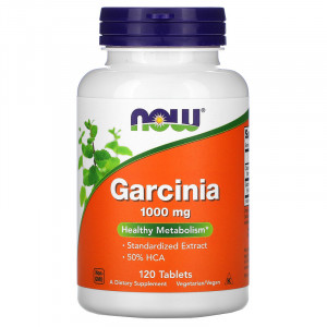 Now Foods Garcinia 1000 мг Tablets 120 таблеток