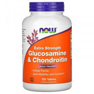 Глюкозамин и хондроитин Now Foods Glucosamine Chondroitin 120 таблеток