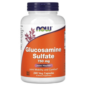 Глюкозамин сульфат Now Foods Glucosamine Sulfate 750 мг 240 капсул