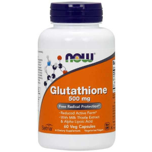 Глутатион Now Foods Glutathione 500 мг 60 капсул