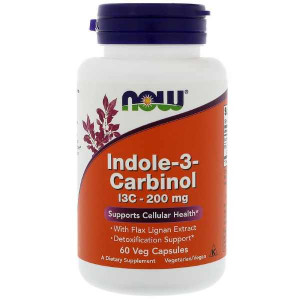 Now Foods Indole-3-Carbinol 200 мг 60 капсул