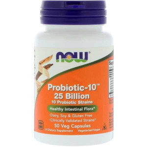 Now Foods Probiotic-10 25 Billion 50 капсул