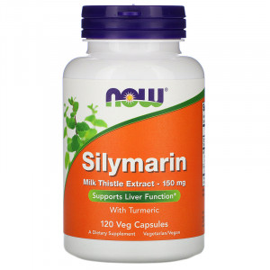 Расторопша Now Foods Silymarin Milk Thistle Extract 150 мг 120 капсул