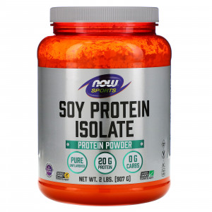 Соевый протеин Now Foods Soy Protein Isolate 907 грамм