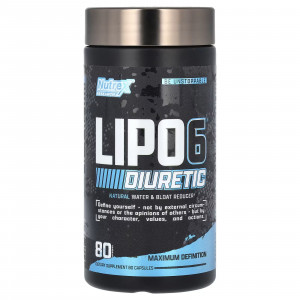 Диуретик Nutrex Research Lipo-6 Diuretic 80 капсул