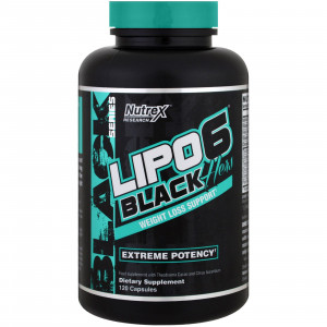 Жиросжигатель для женщин Nutrex Research Lipo-6 Black Hers 120 капсул