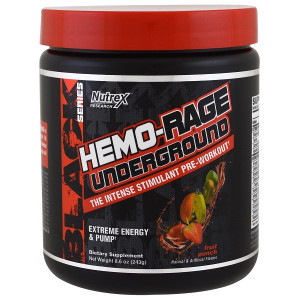 Nutrex Research Hemo Rage Underground 243 грамма