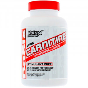 L-карнитин Nutrex Research L-Carnitine 1000 120 капсул