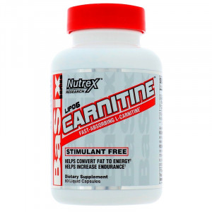 L-карнитин Nutrex Research L-Carnitine 1000 60 капсул
