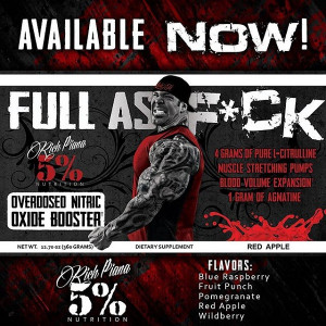 Пробник Rich Piana 5% Nutrition Full As F*ck 1 порция
