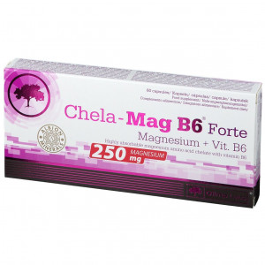 Магний с витамином B6 в хелатной форме Olimp Chela-Mag B6 Forte 60 капсул