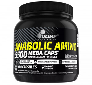 Аминокомплекс Olimp Anabolic Amino 5500 Mega Caps 400 капсул