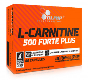 L-карнитиновый комплекс Olimp Labs L-Carnitine 500 Forte Plus 60 капсул