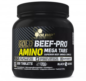 Аминокомплекс из говядины Olimp Gold Beef-Pro Amino Mega Tabs 300 таблеток