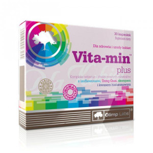 Мультивитамины для женщин Olimp Labs Vita-Min Plus For Women 30 капсул