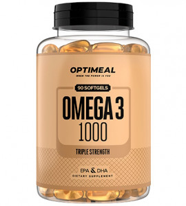 Омега 3 OptiMeal Omega 3 1000 Softgels 90 капсул