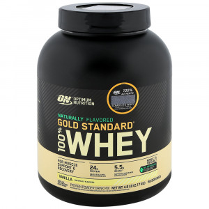 Протеин концентрат + изолят Optimum Nutrition 100% Whey Gold Standard Natural 2180 грамм