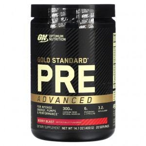 Предтренировочный комплекс Optimum Nutrition Gold Standard Pre Advanced 400 грамм