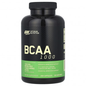 БЦАА Optimum Nutrition BCAA 1000 200 капсул