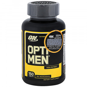 Мультивитамины для мужчин Optimum Nutrition Opti-Men 150 таблеток