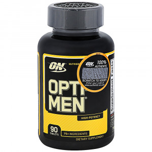 Мультивитамины для мужчин Optimum Nutrition Opti-Men 90 таблеток