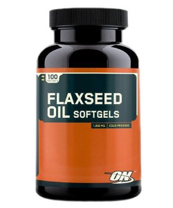 Льняное масло Optimum Nutrition Flaxseed Oil Softgels 100 капсул