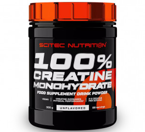 Креатин моногидрат Scitec Nutrition 100% Creatine 300 грамм