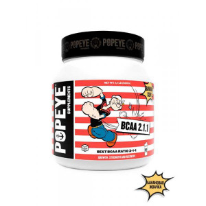 Popeye Supplements BCAA 2:1:1 500 грамм