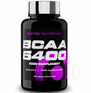 БЦАА Scitec Nutrition BCAA 6400 125 таблеток