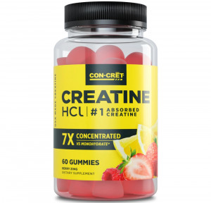 Креатин гидрохлорид Con-Cret Creatine HCl Gummies 60 мармеладок