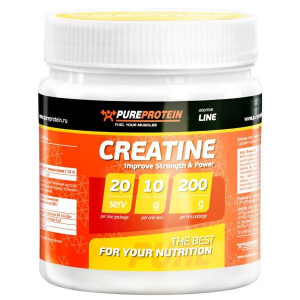 Креатин моногидрат PureProtein Creatine 200 грамм