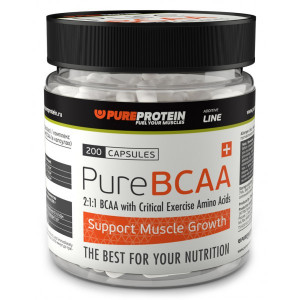 PureProtein PureBCAA 200 капсул