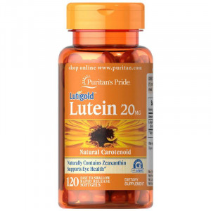 Puritan's Pride Lutein 20 мг Softgels 120 капсул