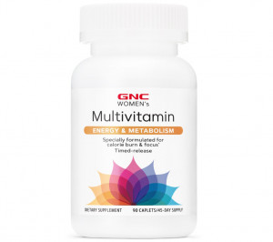 Мультивитамины для женщин GNC Womens Multivitamin Energy Metabolism 90 таблеток