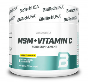 МСМ + витамин C Biotech USA MSM Vitamin C 150 грамм